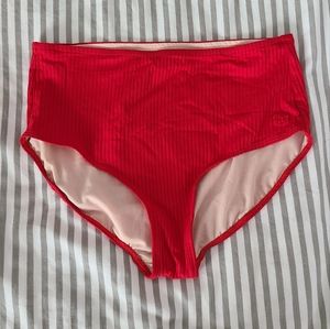 Albion red swim bottoms